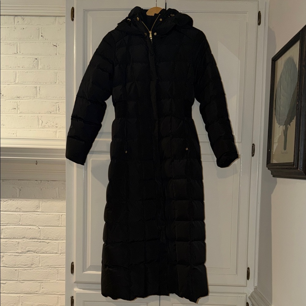 Women's Cole Haan Black Puffer Coat